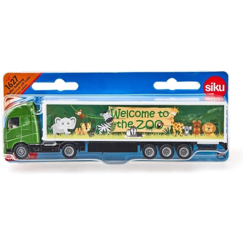 Ciężarówka z przyczepą model metalowy SIKU S1627